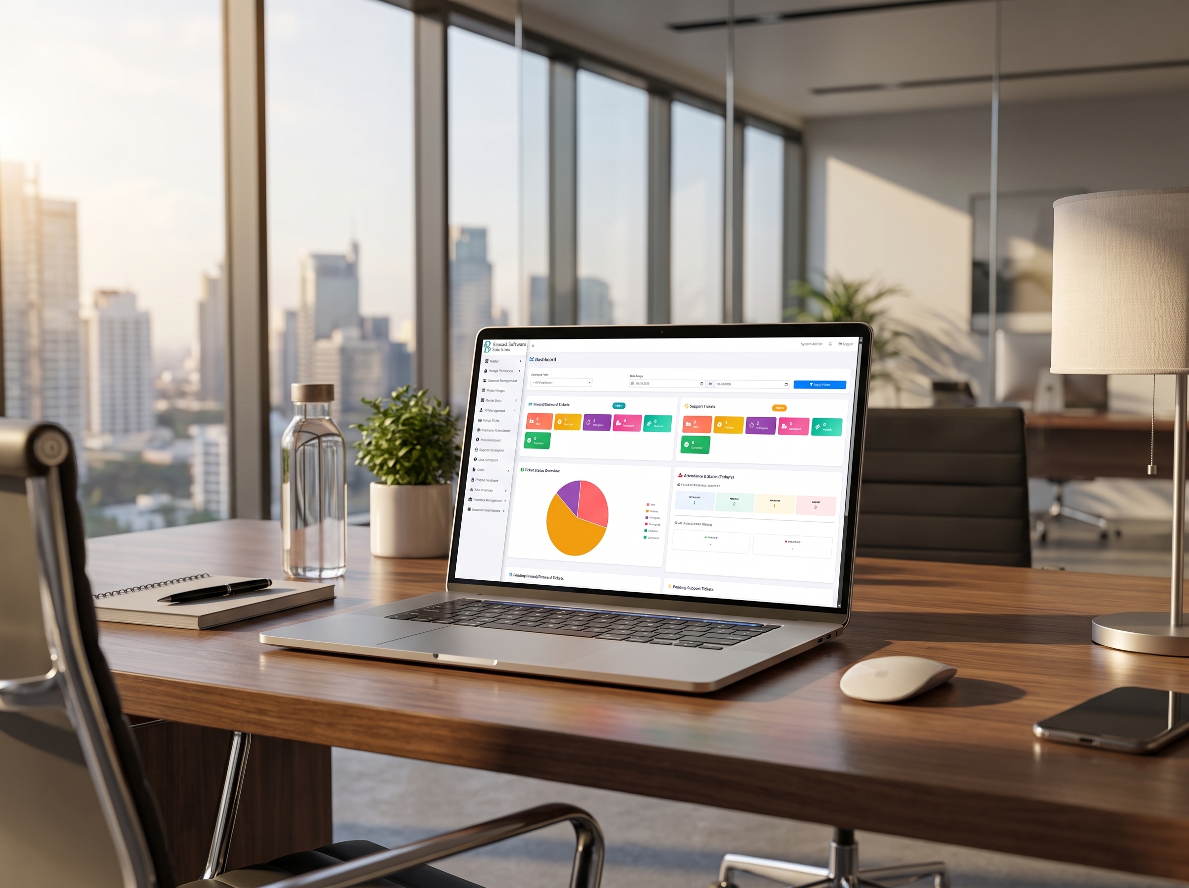 ERP Suite Mockup