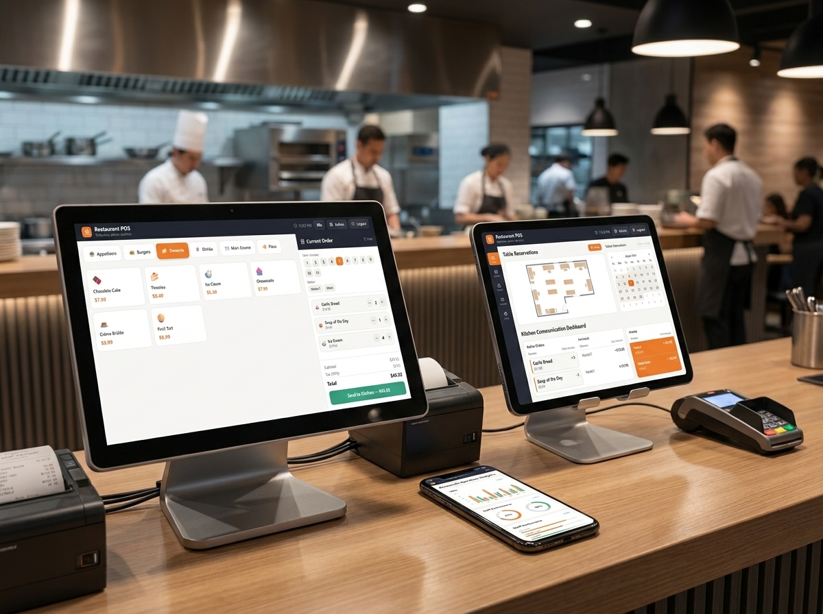 Restaurant POS Mockup