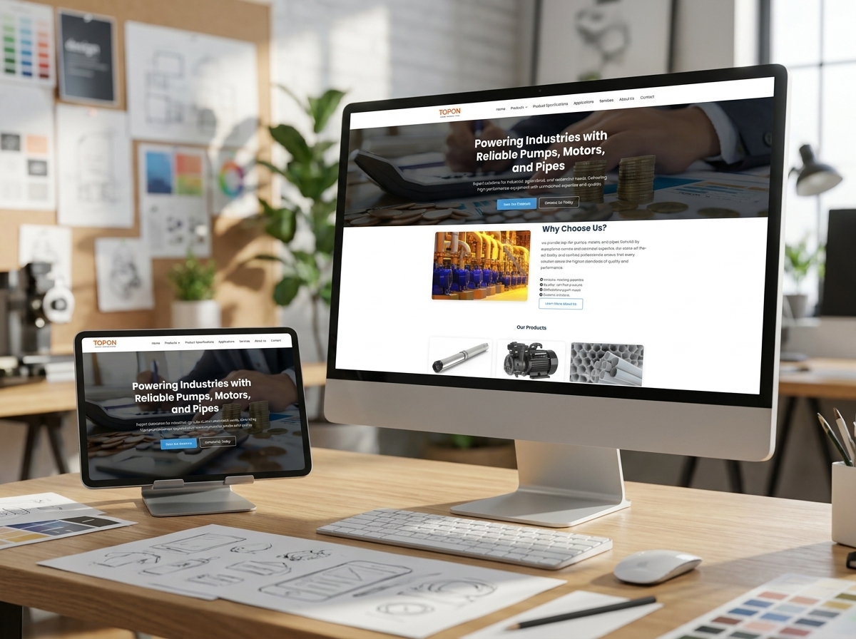 TOPON Pumps Commerce Hub
